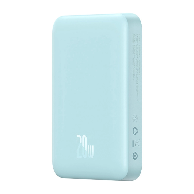 Powerbank Baseus Magnetic Mini 10000mAh, USB-C  20W MagSafe (blue)