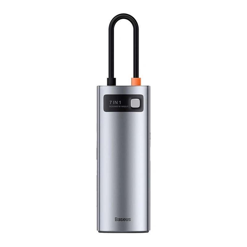 Baseus Hub Adapter 7in1 USB-C to 2x USB 3.0 + HDMI + USB-C PD Baseus Hub Adapter 7in1 USB-C to 2x USB 3.0 + HDMI + USB-C PD