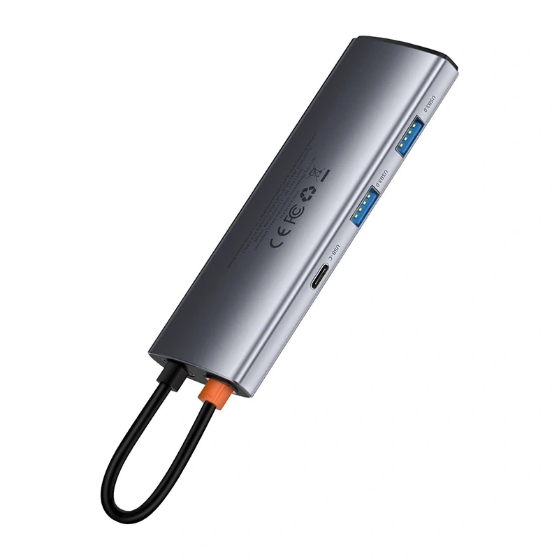 Baseus Hub Adapter 7in1 USB-C to 2x USB 3.0 + HDMI + USB-C PD Baseus Hub Adapter 7in1 USB-C to 2x USB 3.0 + HDMI + USB-C PD