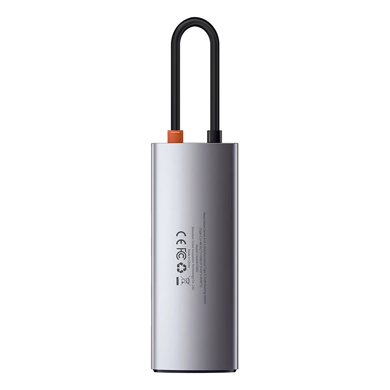 Adapter 5in1 Baseus Hub USB-C to 3x USB 3.0 + HDMI + USB-C PD Adapter 5in1 Baseus Hub USB-C to 3x USB 3.0 + HDMI + USB-C PD