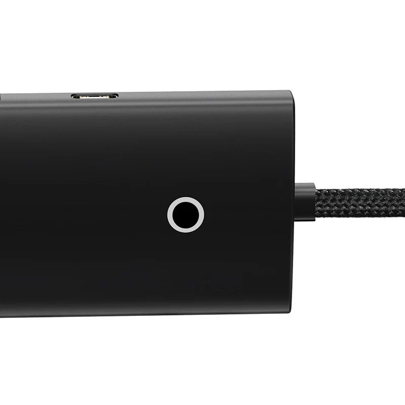 Baseus Lite Series Hub 4in1 USB to 4x USB 3.0, 25cm (Black) Baseus Lite Series Hub 4in1 USB to 4x USB 3.0, 25cm (Black)