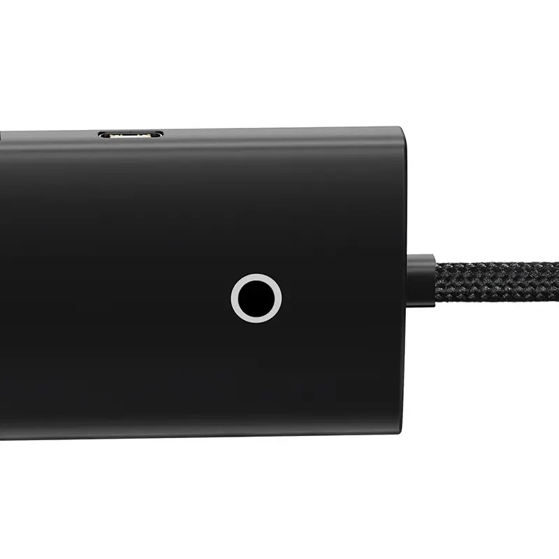 Hub 4w1 Baseus Lite Series USB do 4x USB 3.0 2m (czarny) Hub 4w1 Baseus Lite Series USB do 4x USB 3.0 2m (czarny)