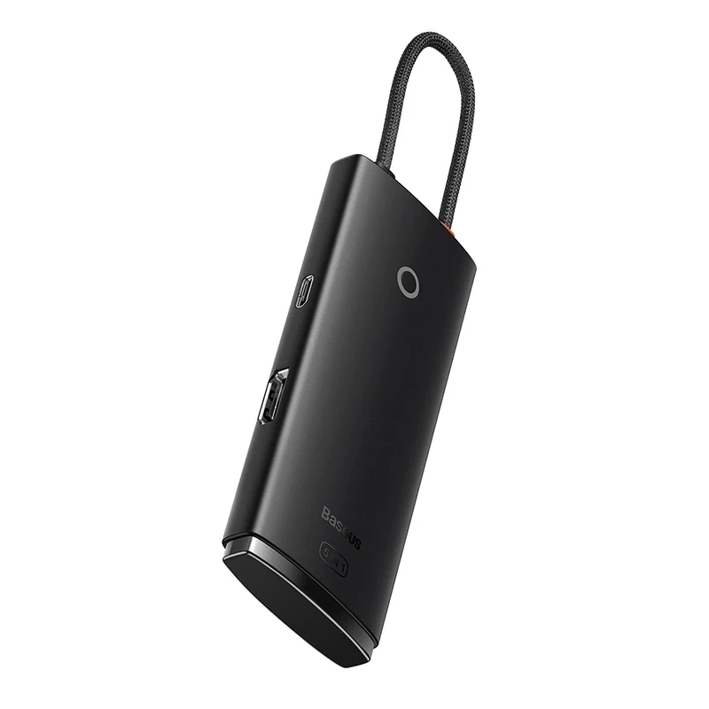 Baseus Lite Series Hub 5w1 USB-C to 3x USB 3.0 + USB-C + HDMI (black) Baseus Lite Series Hub 5w1 USB-C to 3x USB 3.0 + USB-C + HDMI (black)