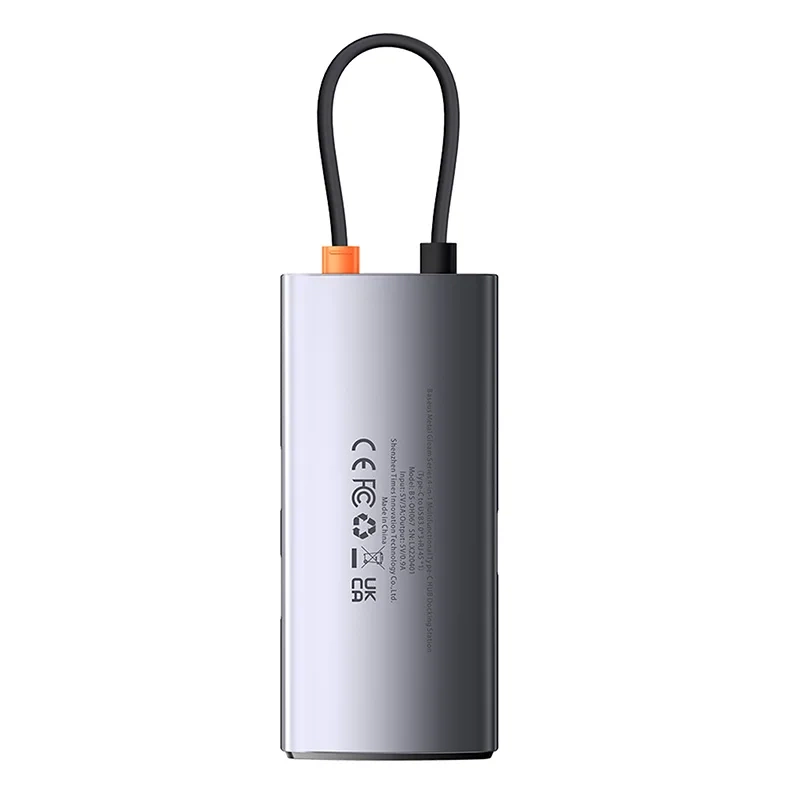 Hub 4in1 Baseus Metal Gleam Series, USB-C to 3x USB 3.0 + Ethernet RJ45 Hub 4in1 Baseus Metal Gleam Series, USB-C to 3x USB 3.0 + Ethernet RJ45