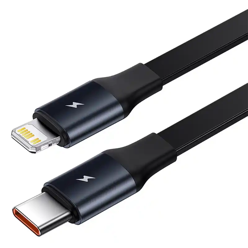 Car Charger Baseus Enjoyment with cable USB-C + Lightning 3A, 30W (Black) Car Charger Baseus Enjoyment with cable USB-C + Lightning 3A, 30W (Black)