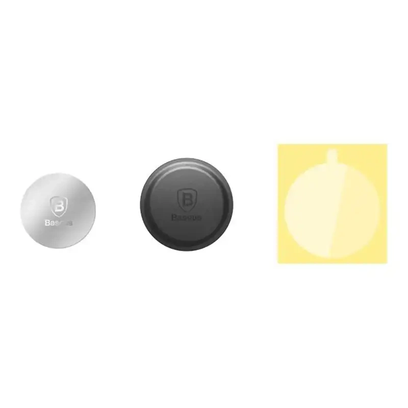 Magnet phone holder Baseus Iron Suit kit - black Magnet phone holder Baseus Iron Suit kit - black
