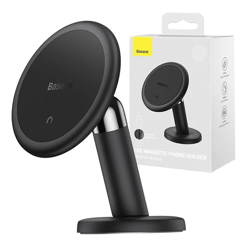 Baseus C01 Magnetic Car Holder for Dashboard (black) Baseus C01 Magnetic Car Holder for Dashboard (black)