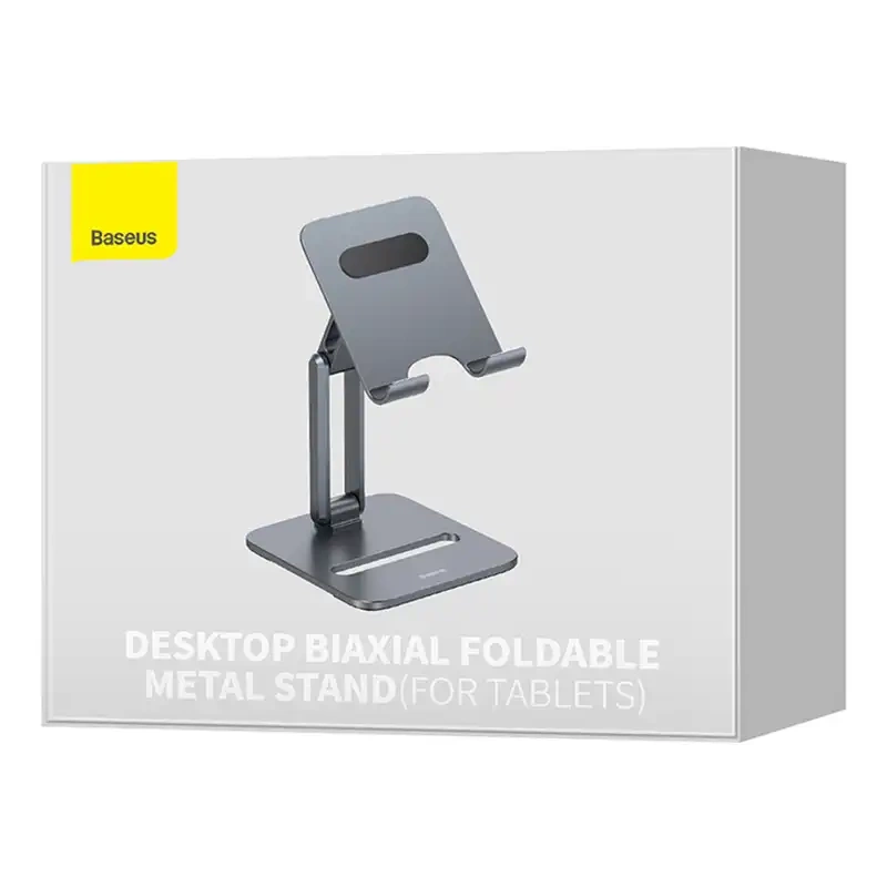 Baseus Biaxial stand holder for tablet (gray) Baseus Biaxial stand holder for tablet (gray)