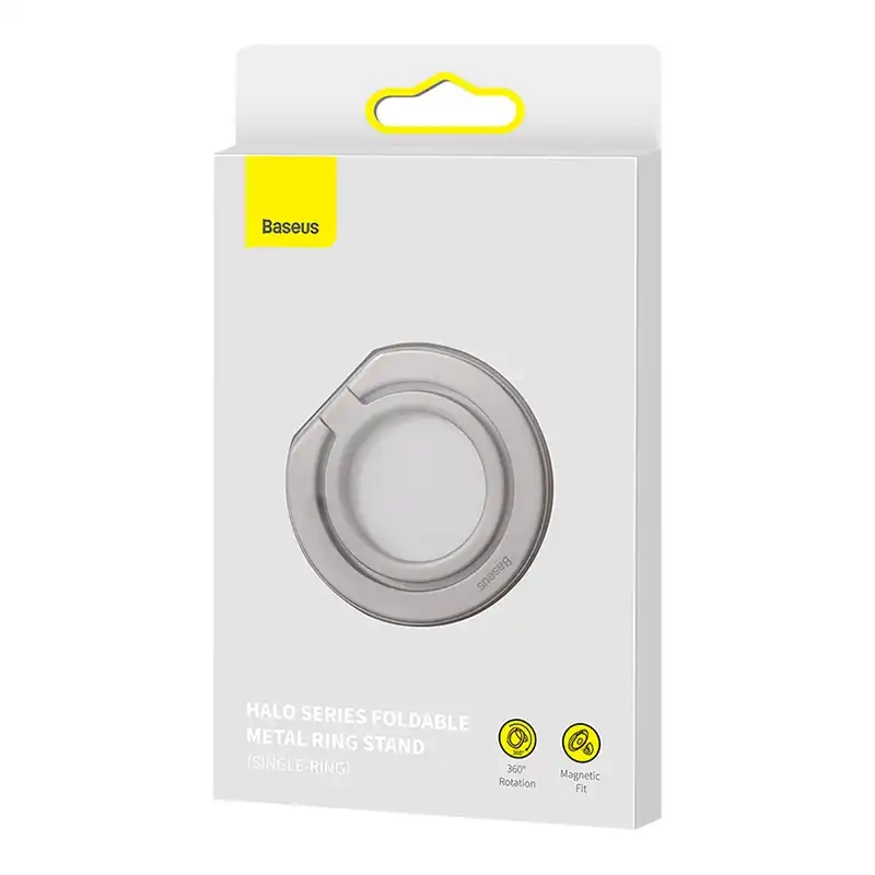 Baseus Halo Ring holder for phones (Silver) Baseus Halo Ring holder for phones (Silver)