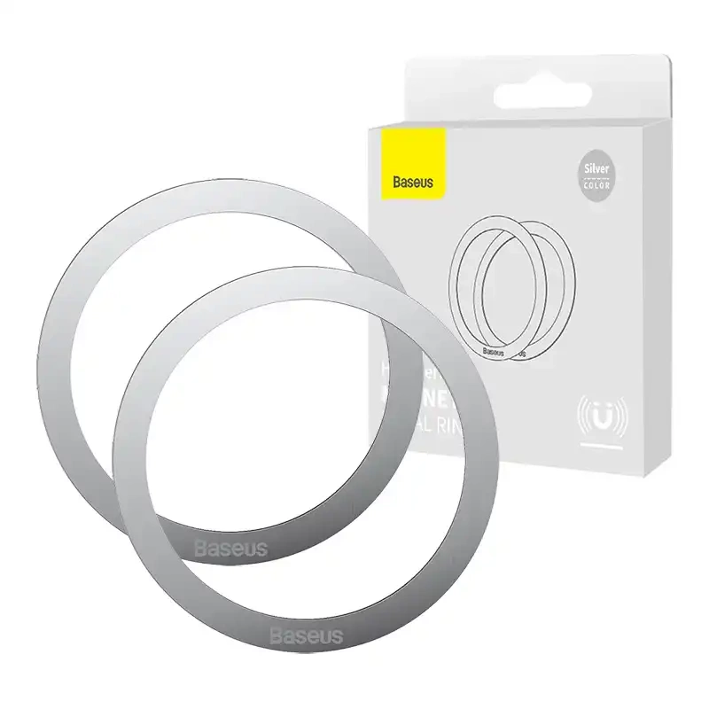 Baseus Halo Magnetic Ring for phones, , MagSafe (Silver) Baseus Halo Magnetic Ring for phones, , MagSafe (Silver)