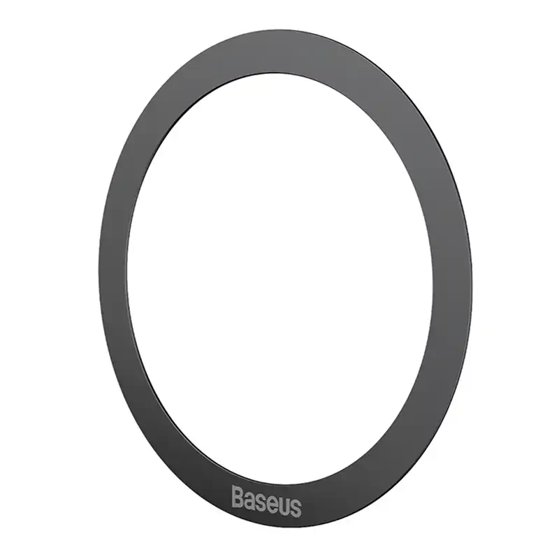 Baseus Halo Magnetic Ring for phones, , MagSafe (black) Baseus Halo Magnetic Ring for phones, , MagSafe (black)