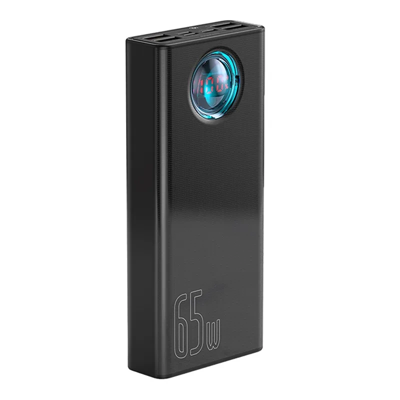 Powerbank Baseus Amblight 30000mAh, 4xUSB, USB-C, 65W (black) Powerbank Baseus Amblight 30000mAh, 4xUSB, USB-C, 65W (black)