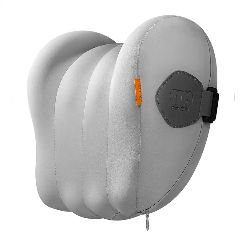 Car Headrest Mounted Pillow Baseus Comfort Ride (Grey) Car Headrest Mounted Pillow Baseus Comfort Ride (Grey)