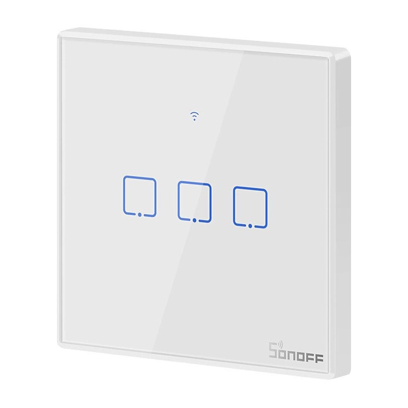 Smart Switch WiFi + RF 433 Sonoff T2 EU TX (3-channel)