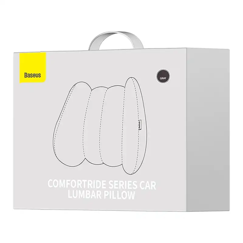 Car Lumbar Pillow Baseus Comfort Ride (Grey) Car Lumbar Pillow Baseus Comfort Ride (Grey)