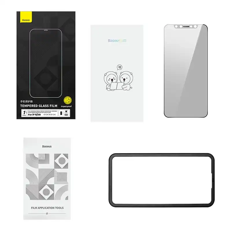 Tempered glass 0.3mm Baseus for iPhone 11/XR Tempered glass 0.3mm Baseus for iPhone 11/XR