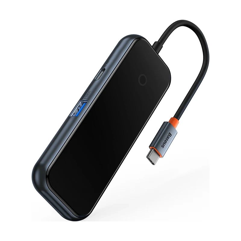 Adapter 4w1 Baseus Hub USB-C na 4xUSB 3.0 (Dark Grey) Adapter 4w1 Baseus Hub USB-C na 4xUSB 3.0 (Dark Grey)