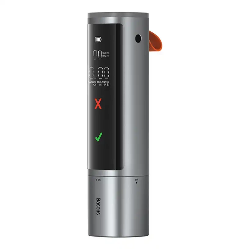 Electronic Breathalyzer Baseus SafeJourney Pro (Grey) Electronic Breathalyzer Baseus SafeJourney Pro (Grey)