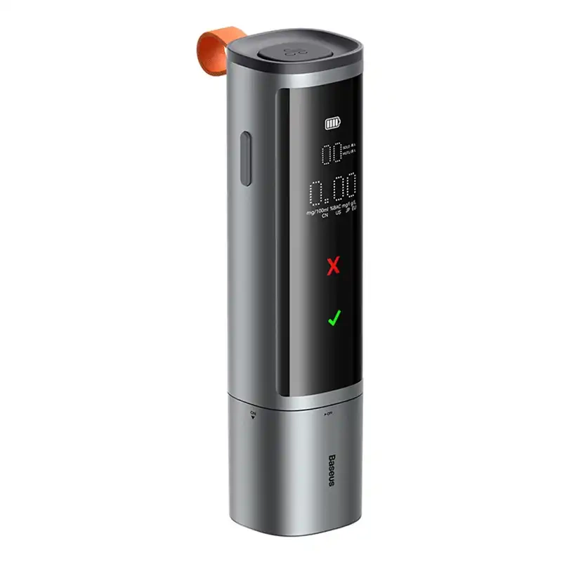 Electronic Breathalyzer Baseus SafeJourney Pro (Grey) Electronic Breathalyzer Baseus SafeJourney Pro (Grey)