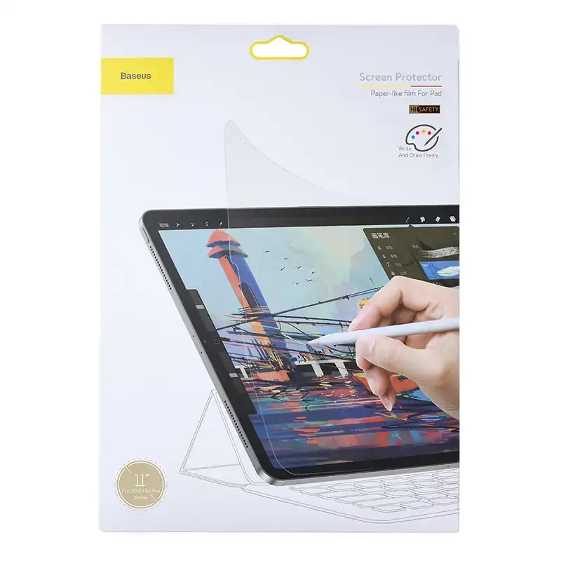 Baseus 0.15mm Paper-like film For 2018 iPad Pro 11 inch Transparent Baseus 0.15mm Paper-like film For 2018 iPad Pro 11 inch Transparent