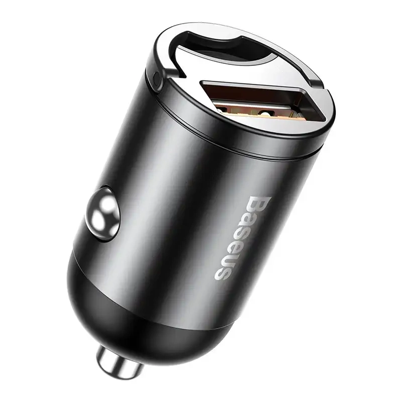 Baseus Tiny Star Mini Quick Charge Car Charger USB Port 30W Grey Baseus Tiny Star Mini Quick Charge Car Charger USB Port 30W Grey