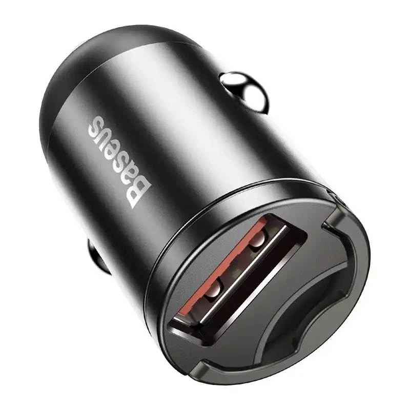 Baseus Tiny Star Mini Quick Charge Car Charger USB Port 30W Grey Baseus Tiny Star Mini Quick Charge Car Charger USB Port 30W Grey