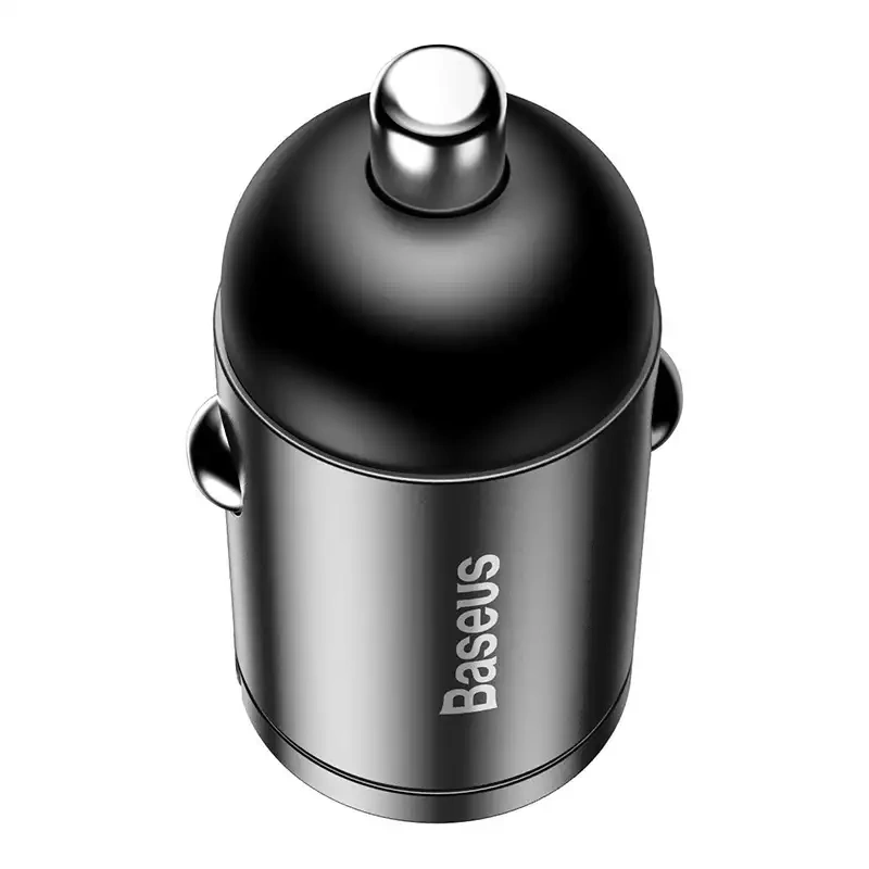 Baseus Tiny Star Mini Quick Charge Car Charger USB Port 30W Grey Baseus Tiny Star Mini Quick Charge Car Charger USB Port 30W Grey