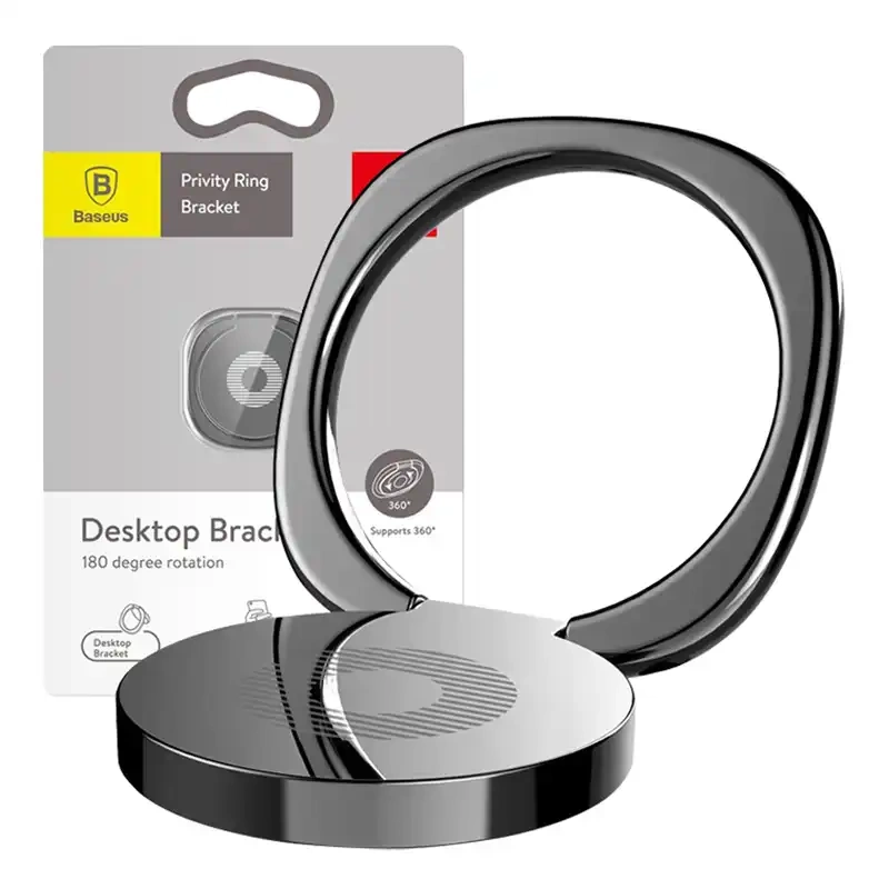 Baseus Privity Ring Bracket Black Baseus Privity Ring Bracket Black