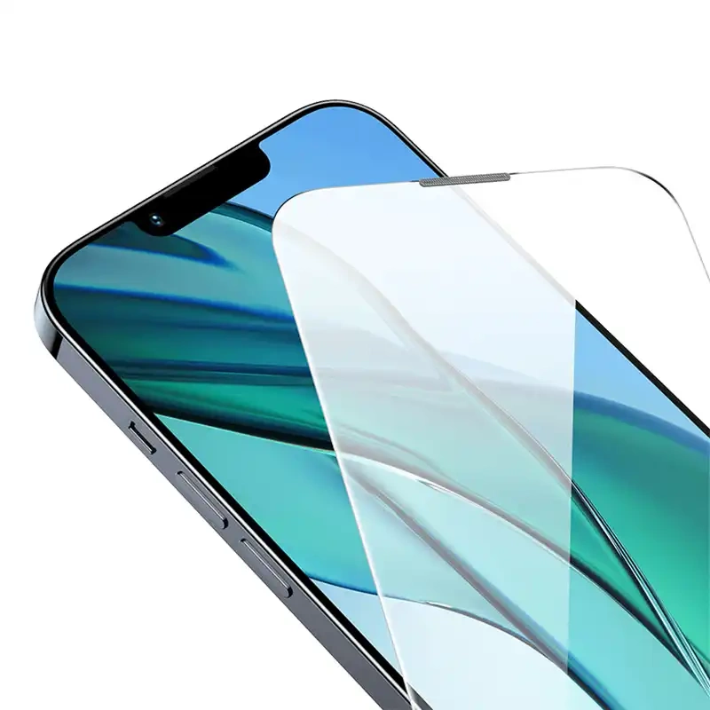 Tempered Glass Baseus Corning for iPhone 13/13 Pro/14 with built-in dust filter Tempered Glass Baseus Corning for iPhone 13/13 Pro/14 with built-in dust filter