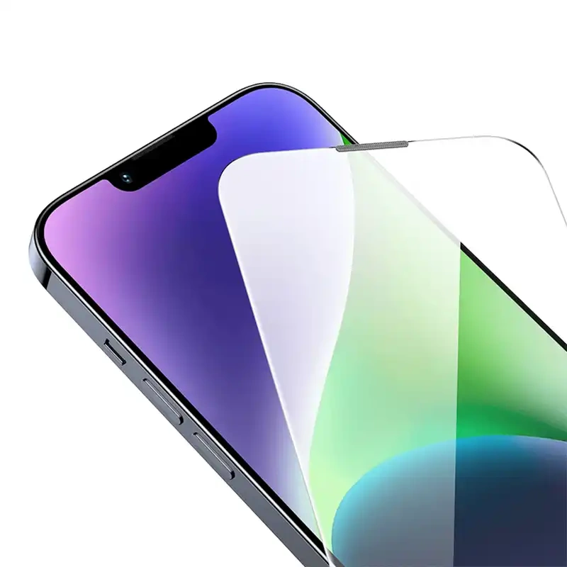 Tempered Glass Baseus Corning for iPhone 13 Pro Max/14 Plus with built-in dust filter Tempered Glass Baseus Corning for iPhone 13 Pro Max/14 Plus with built-in dust filter
