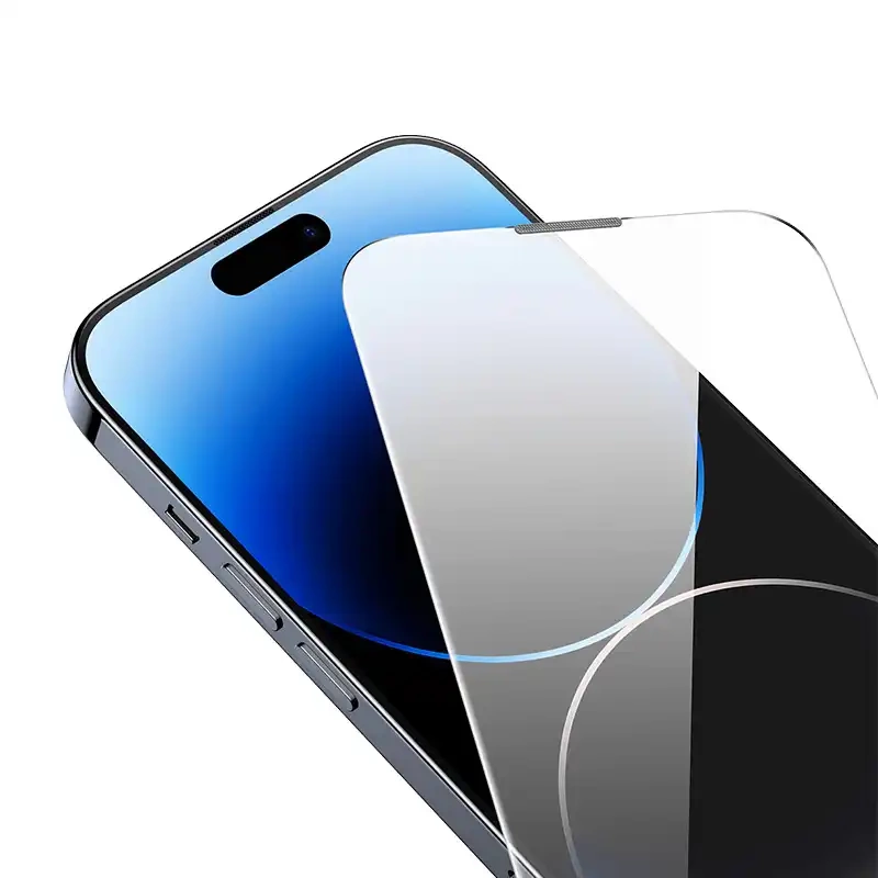Tempered Glass Baseus Corning for iPhone 14 Pro with built-in dust filter Tempered Glass Baseus Corning for iPhone 14 Pro with built-in dust filter