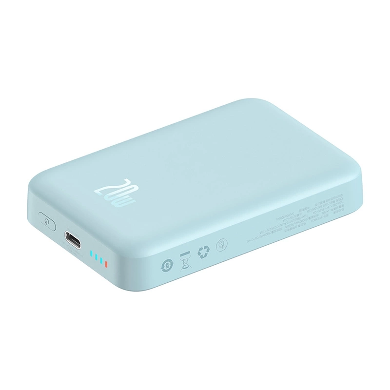 Powerbank Baseus Magnetic Mini 10000mAh, USB-C 20W MagSafe (blue)