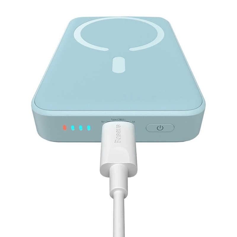 Powerbank Baseus Magnetic Mini 10000mAh, USB-C 20W MagSafe (blue)