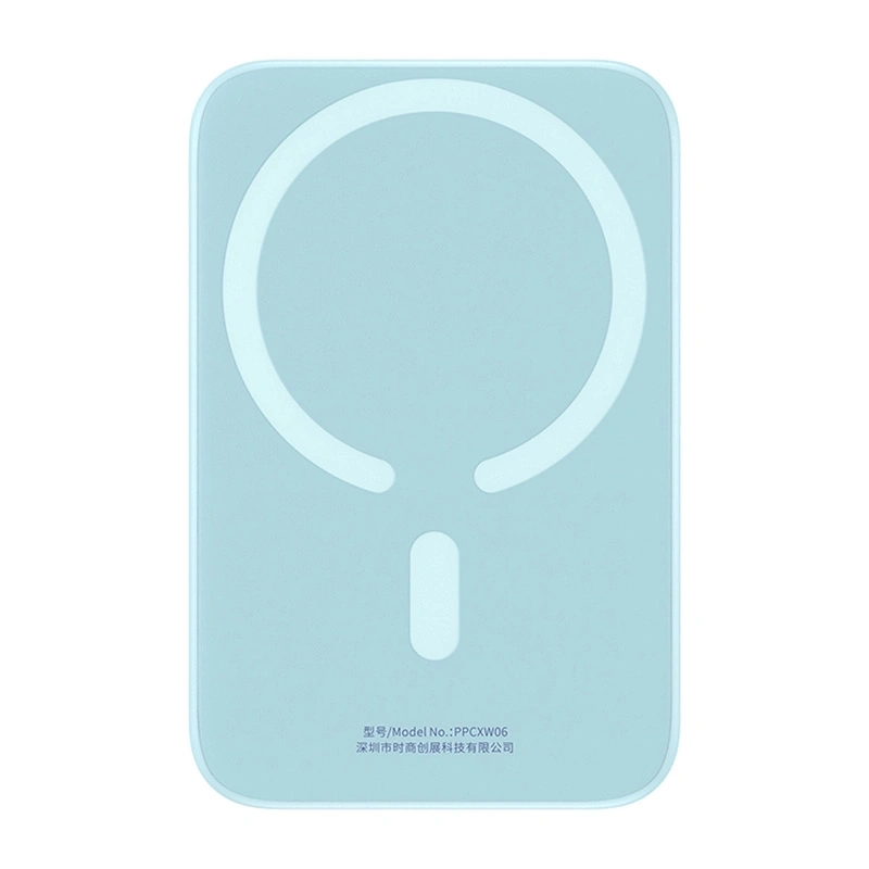 Powerbank Baseus Magnetic Mini 6000mAh, USB-C 20W MagSafe (blue) Powerbank Baseus Magnetic Mini 6000mAh, USB-C 20W MagSafe (blue)