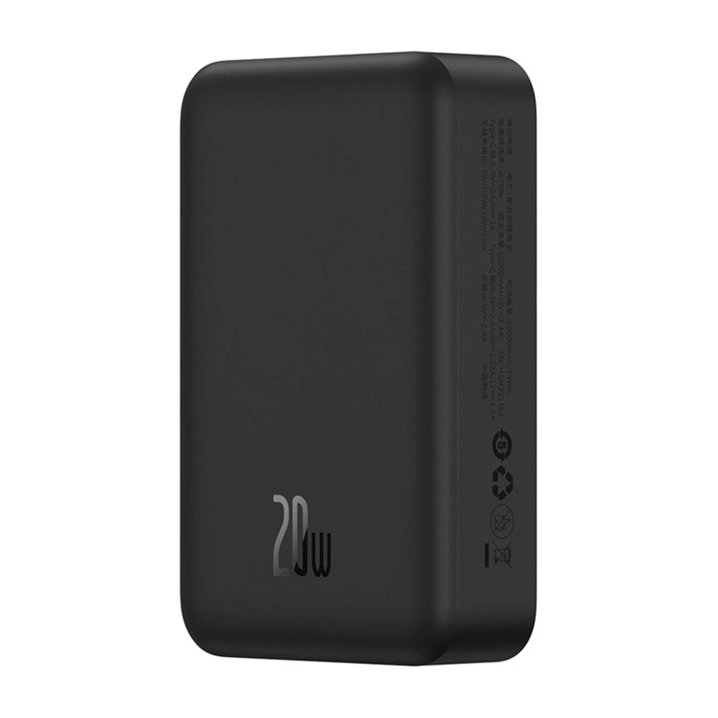 Powerbank Baseus Magnetic Mini 20000mAh, USB-C 20W MagSafe (black) Powerbank Baseus Magnetic Mini 20000mAh, USB-C 20W MagSafe (black)