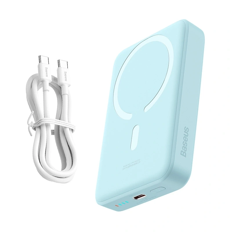 Power Bank mini Baseus 10000mAh, USB-C 30W Blue Power Bank mini Baseus 10000mAh, USB-C 30W Blue