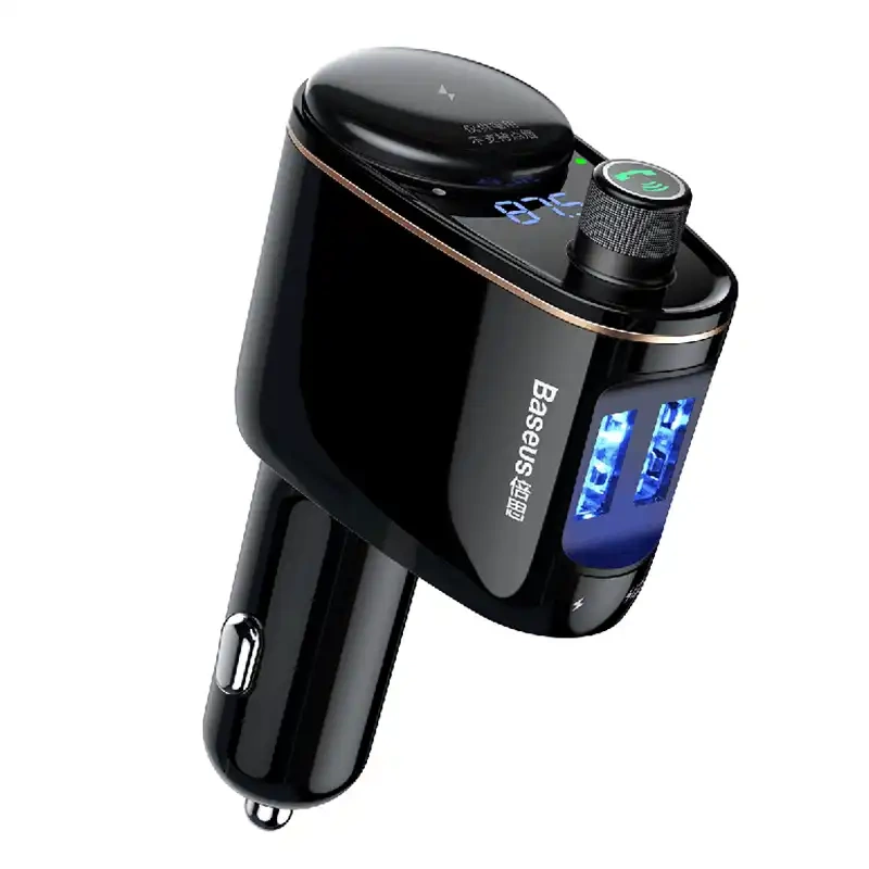 Car Bluetooth MP3 Player Baseus S-06Black OS Car Bluetooth MP3 Player Baseus S-06Black OS