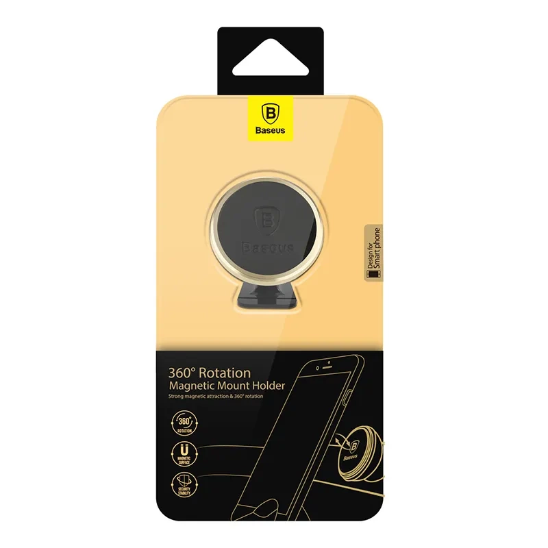 Magnetic Phone Mount Baseus (gold) Magnetic Phone Mount Baseus (gold)