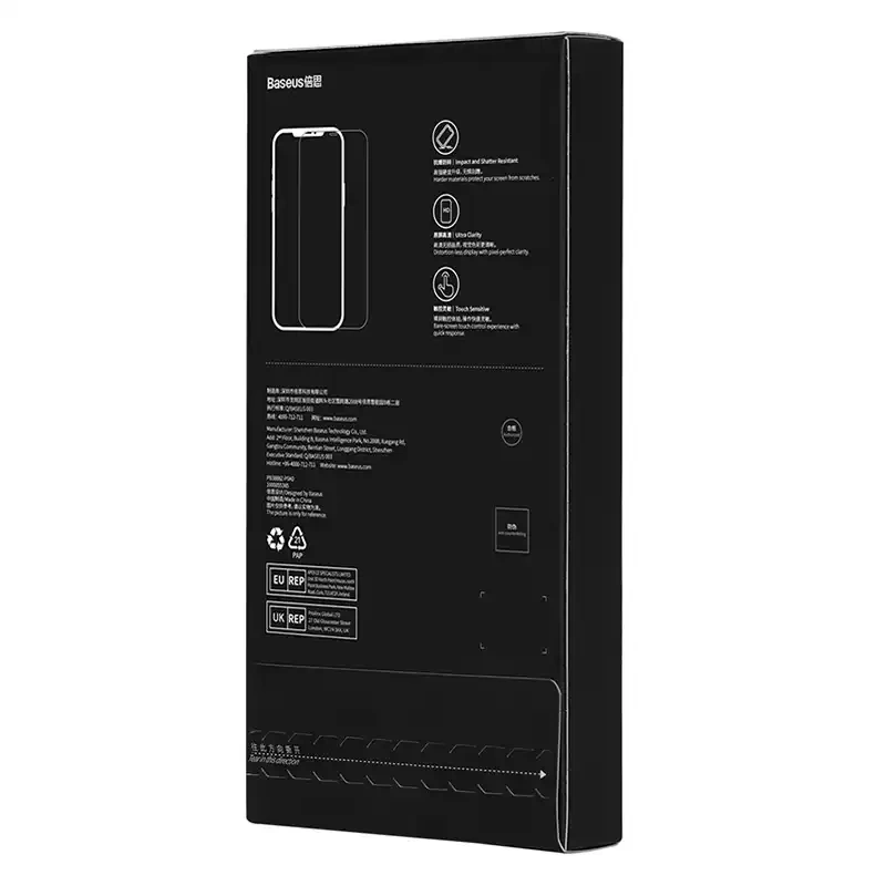Privacy tempered Glass Baseus Iphone 14 Pro Max (2pcs) with 2 cleaning kits and dust-proof installation tool Privacy tempered Glass Baseus Iphone 14 Pro Max (2pcs) with 2 cleaning kits and dust-proof installation tool