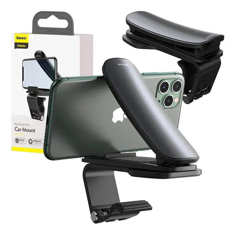 Baseus Big Mouth Pro car holder (black) Baseus Big Mouth Pro car holder (black)