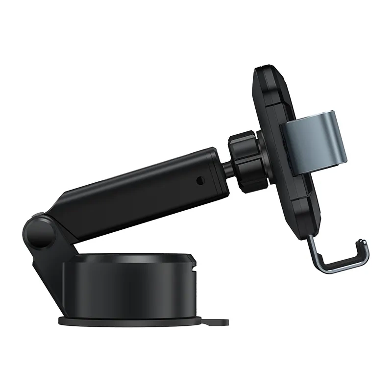 Gravity car mount for Baseus Tank phone with suction cup (black) Gravity car mount for Baseus Tank phone with suction cup (black)