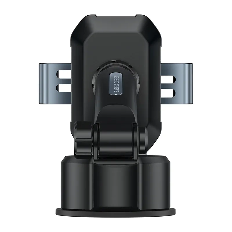 Gravity car mount for Baseus Tank phone with suction cup (black) Gravity car mount for Baseus Tank phone with suction cup (black)