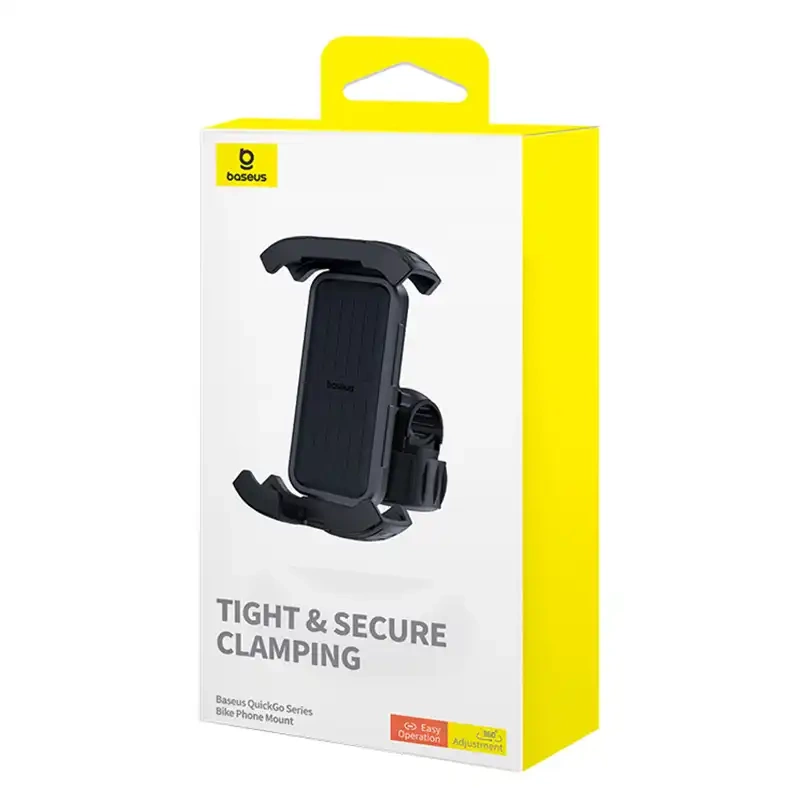 Baseus QuickGo bike carrier for phones (black)