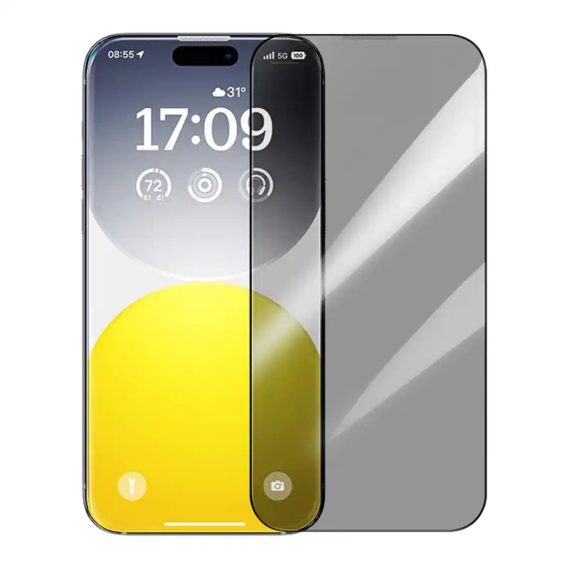 Privacy Protection Tempered Glass Baseus Diamond iPhone 15 Privacy Protection Tempered Glass Baseus Diamond iPhone 15