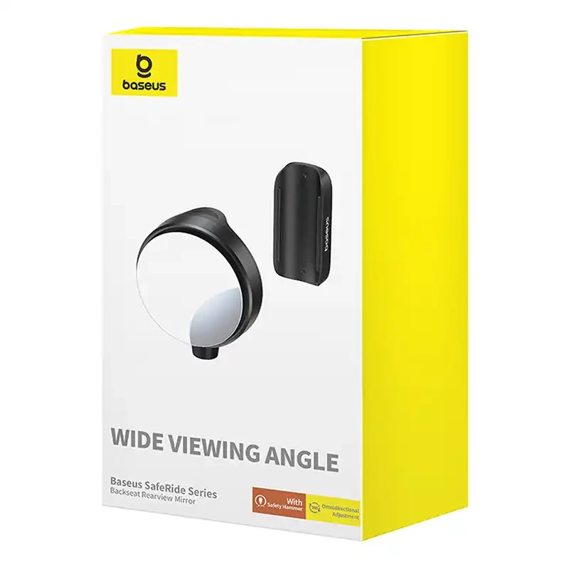 Rearview mirror SafeRide Series Baseus (black) Rearview mirror SafeRide Series Baseus (black)