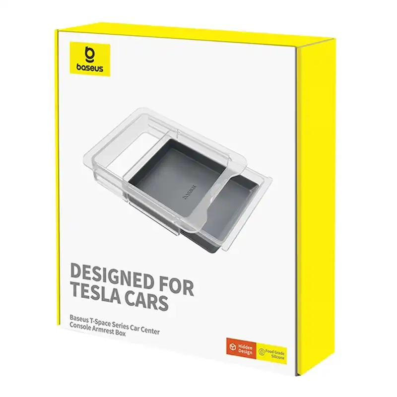 Storage box Tesla Baseus (grey) Storage box Tesla Baseus (grey)