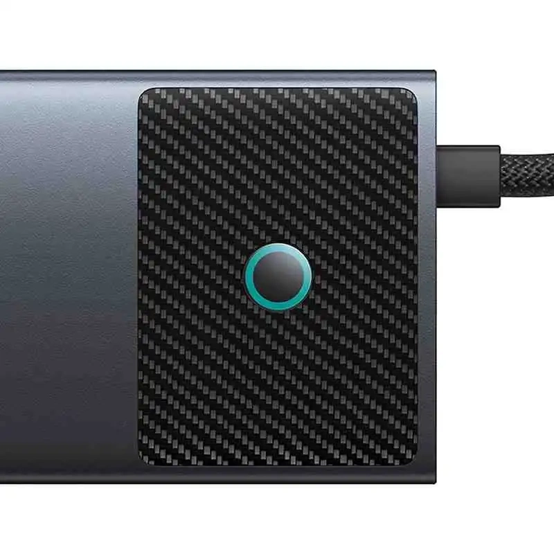 Adapter Hub 10in1 Baseus USB-C - 2xHDMI, 3xUSB-A, USB-C, RJ45, SD/TF, PD (black) Adapter Hub 10in1 Baseus USB-C - 2xHDMI, 3xUSB-A, USB-C, RJ45, SD/TF, PD (black)