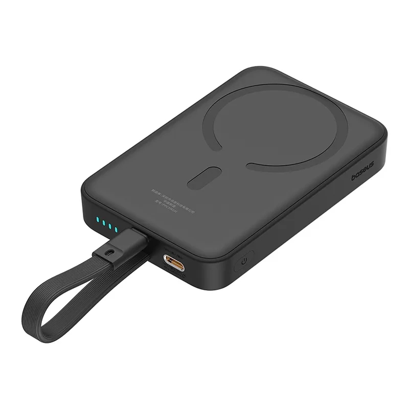 Powerbank Baseus Magnetic Mini 10000mAh, Lightning 20W MagSafe (black) Powerbank Baseus Magnetic Mini 10000mAh, Lightning 20W MagSafe (black)