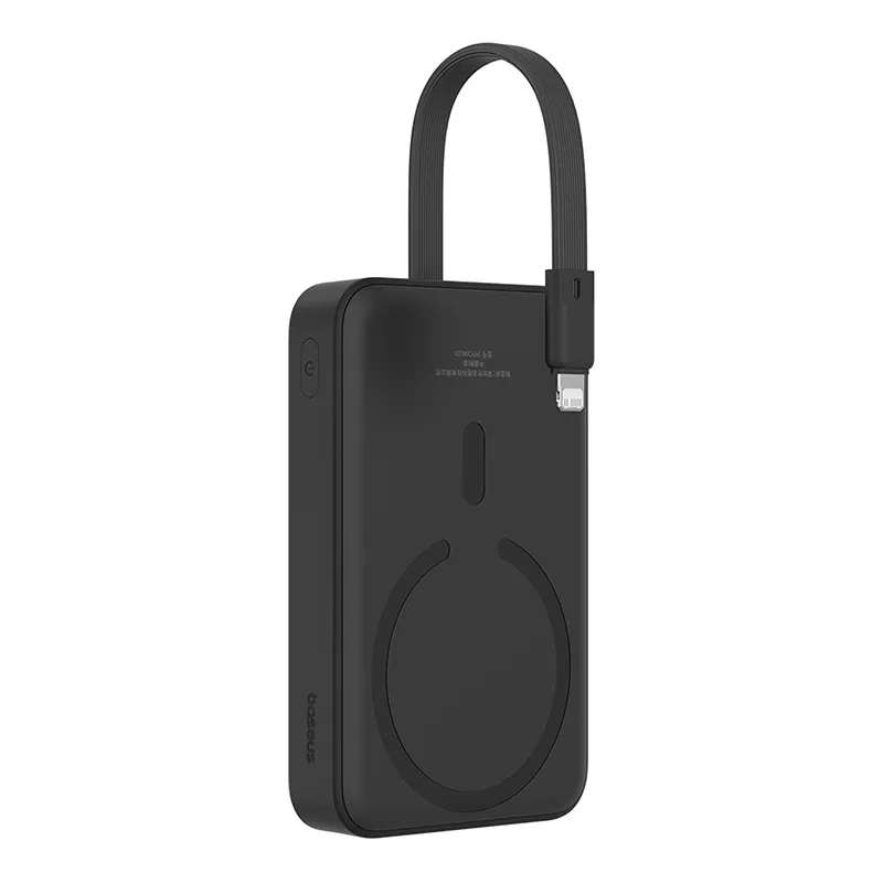 Powerbank Baseus Magnetic Mini 10000mAh, Lightning 20W MagSafe (black) Powerbank Baseus Magnetic Mini 10000mAh, Lightning 20W MagSafe (black)