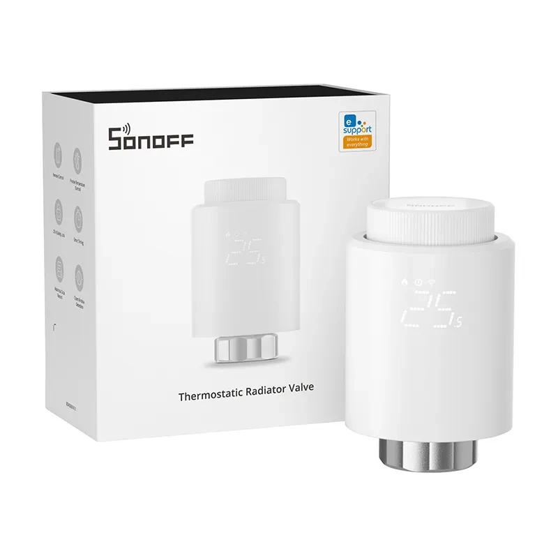Smart Thermostat Radiator Valve Sonoff TRVZB Zigbee 3.0 Smart Thermostat Radiator Valve Sonoff TRVZB Zigbee 3.0
